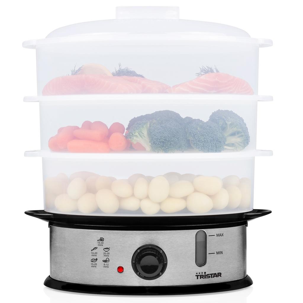 TRISTAR Ångkokare Food Steamer BPA free VS-3914
