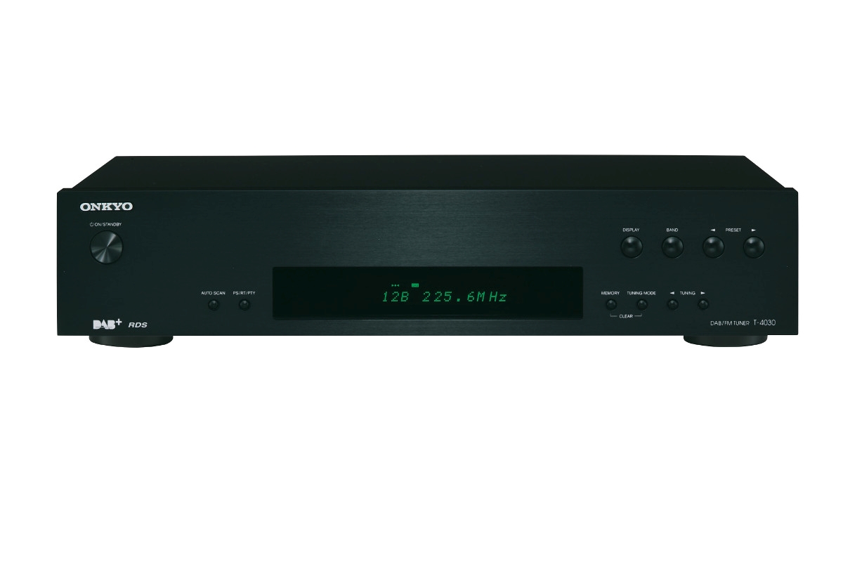 Onkyo T4030B Radiomottagare Svart Hemelektronik