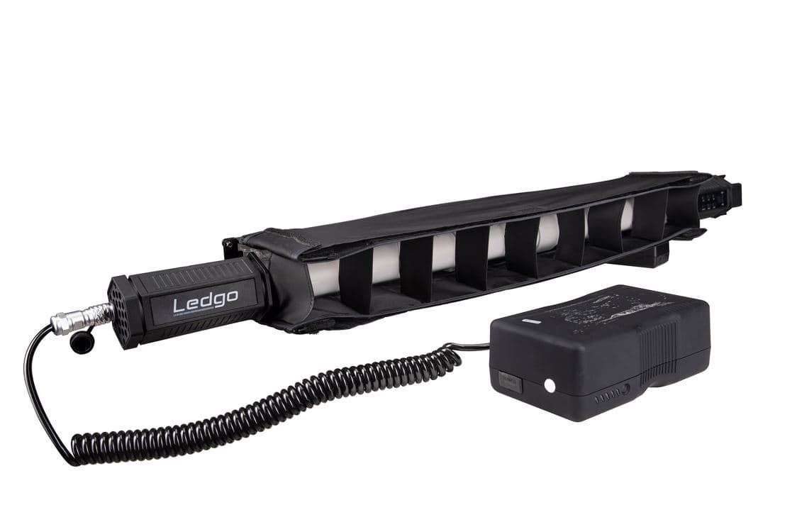 Ledgo Barndoor with Eggcrate Grid For Altatube 80