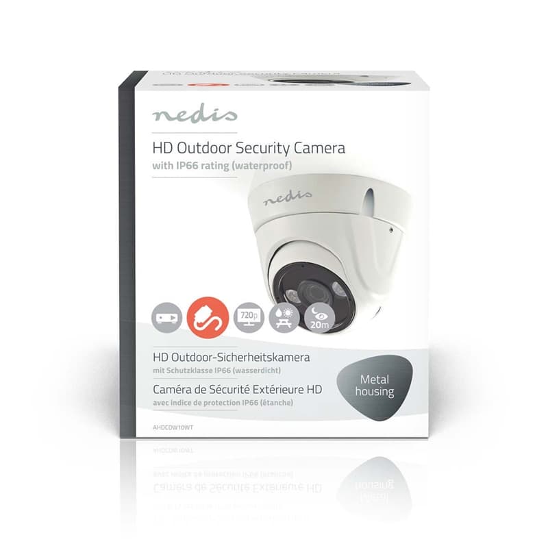CCTV-övervakningskamera | Dome | HD | För användning med analog HD DVR