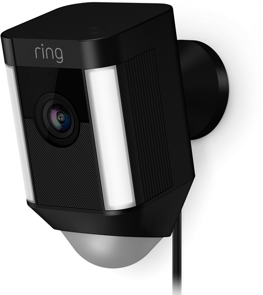 Ring Spotlight Cam Wired black
