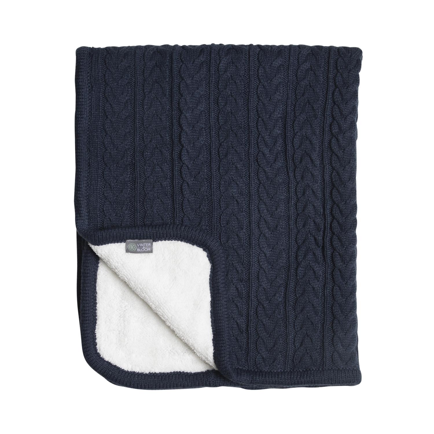 Vinter & Bloom Filt Cuddly Midnight Blue