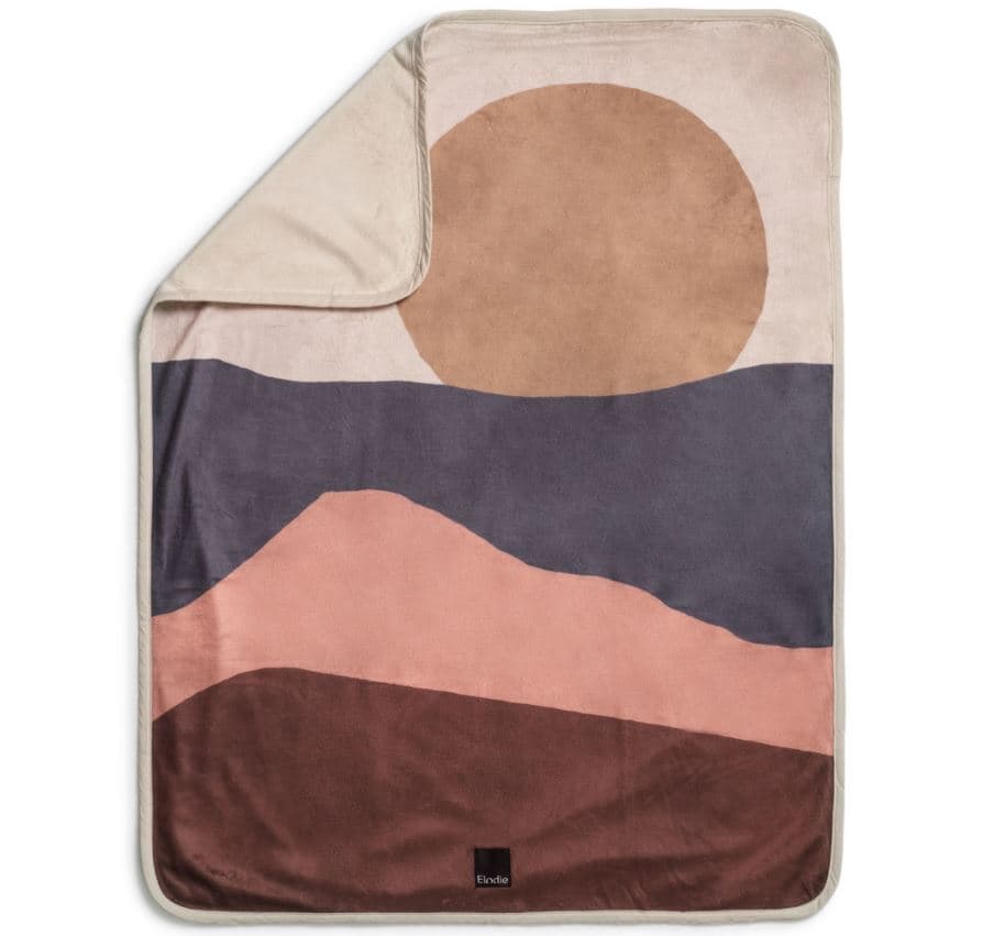 Elodie Details Pearl Velvet Blanket - Winter Sunset