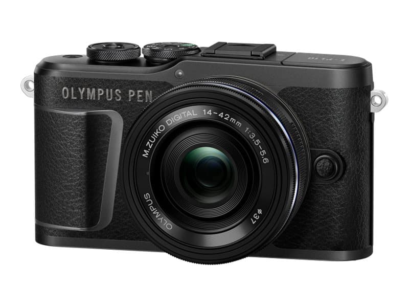 Olympus E-PL10 Pancake Zoom Kit Black