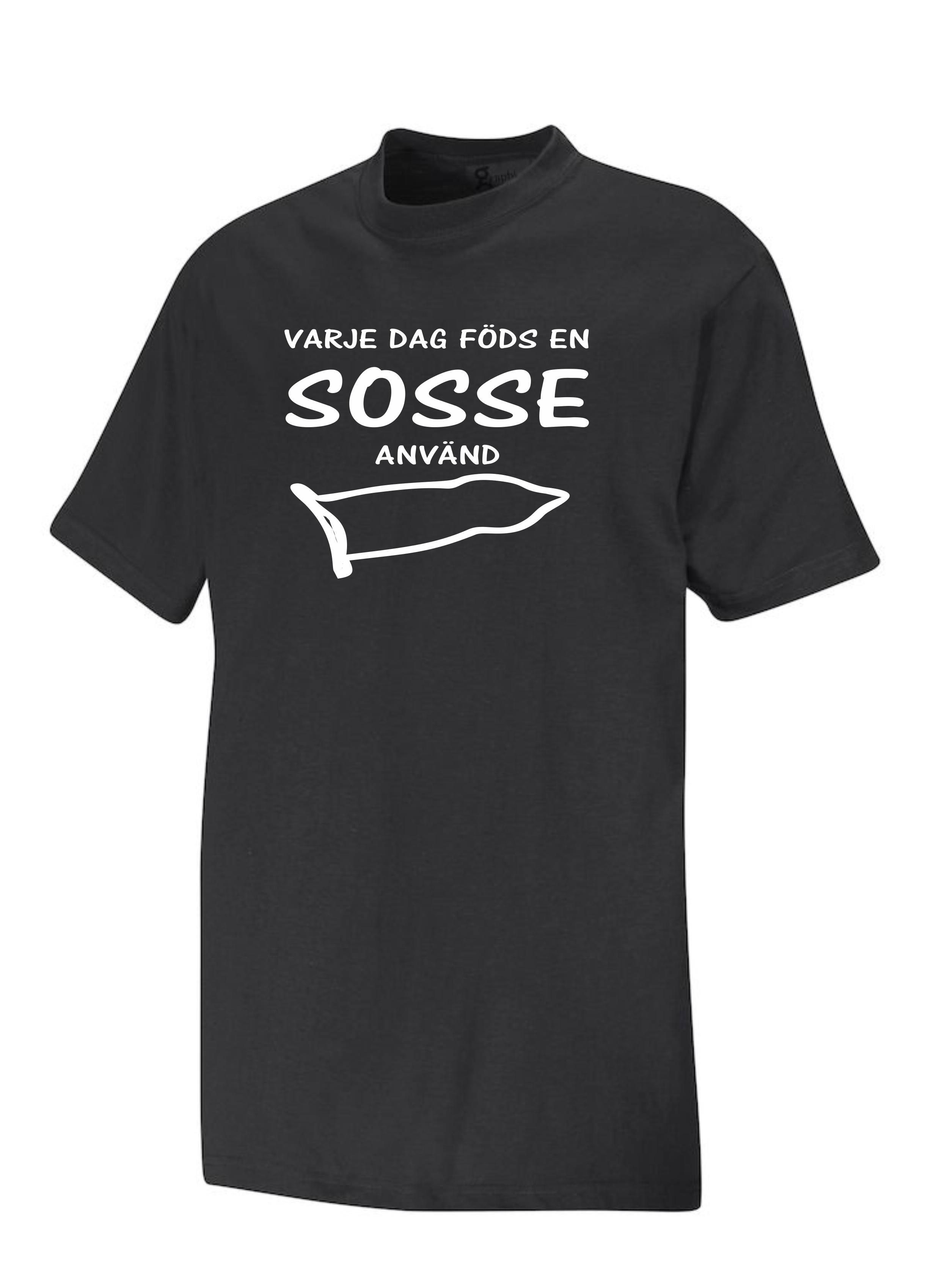 T-Shirt Varje dag föds en sosse varje dag använd kondom
