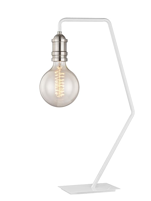 Havsö bordslampa Krok - Vit, Silver
