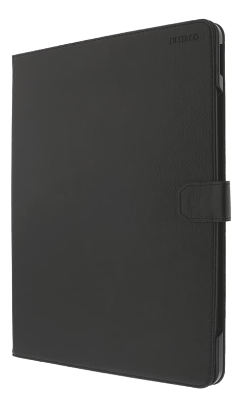 DELTACO case for iPad Pro 12.9" 2018, sleep/wake, stand, black