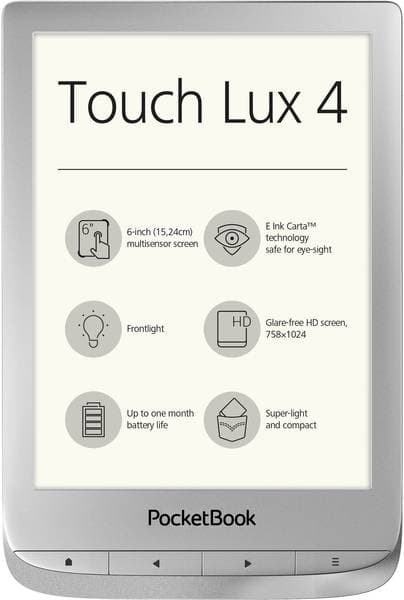 PocketBook Touch Lux 4 Silver