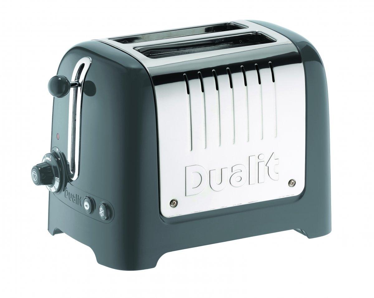 Dualit Brödrost Lite 2 skivor Grå