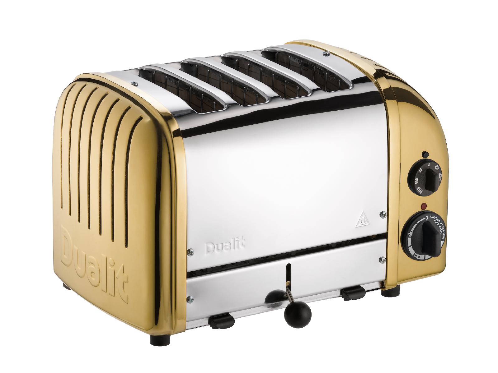 Brødrister DUALIT Classic Messing 4/s