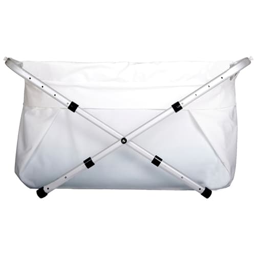 BiBaBad Flexi Bad 80-100cm Vit
