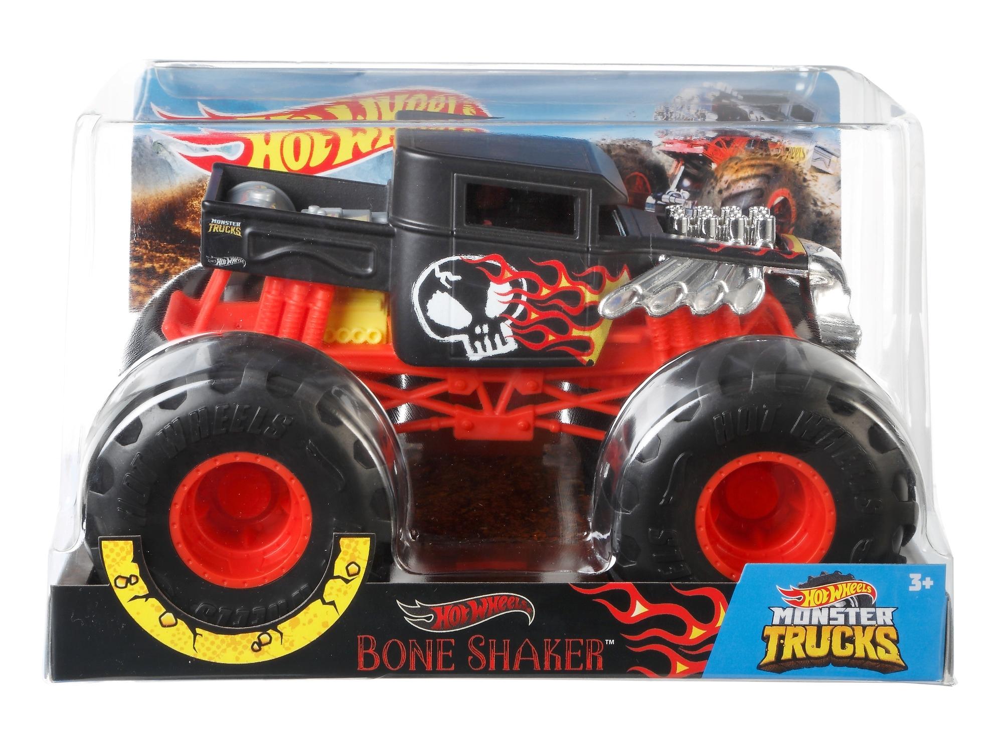 (99) HOT WHEELS® MONSTER TRUCKS 1:24 BONE SHAKER® Vehicle