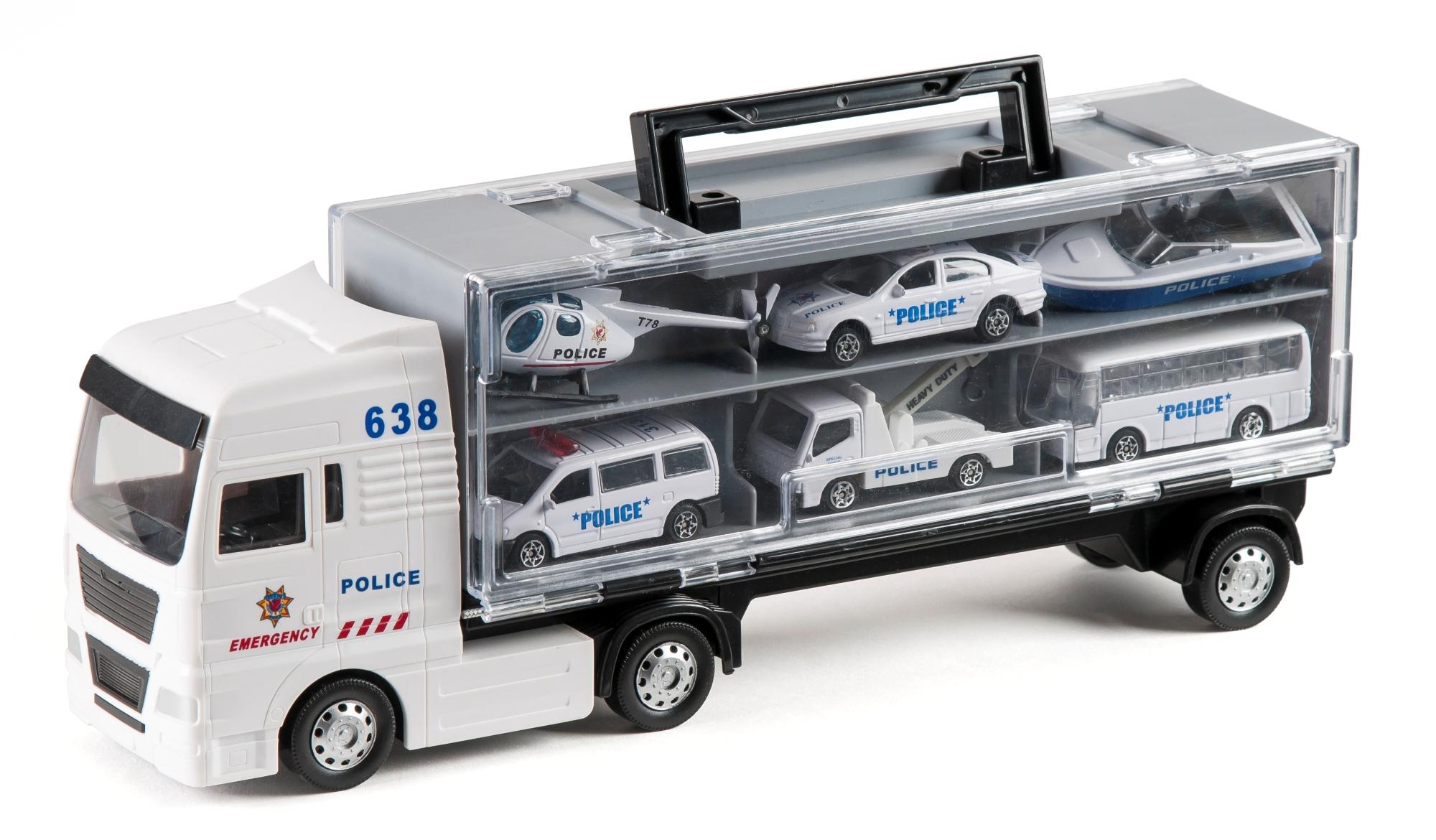 Speedcar, Polis Biltransport med 6 fordon