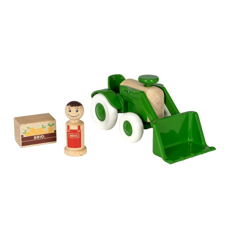 BRIO My Home Town - 30307 Traktor med lastare