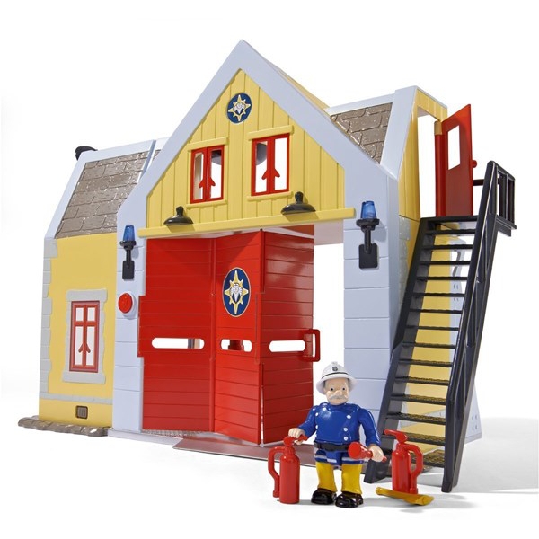 Brandman Sam, Brandstation med figur