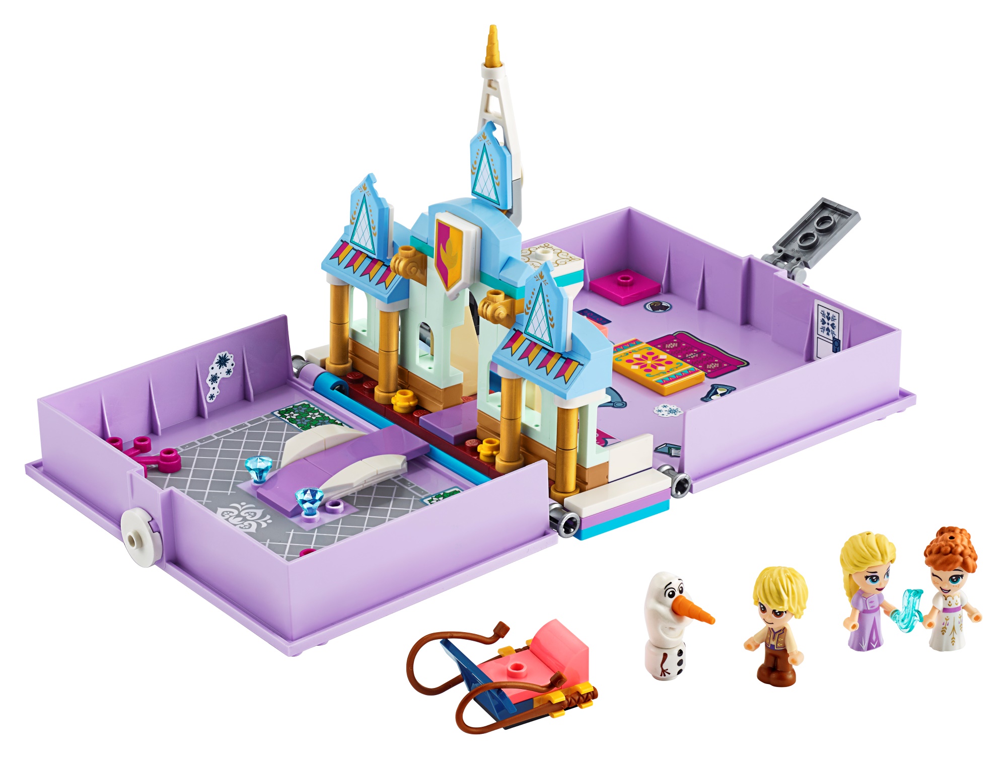 LEGO® Disney Princess Eventyrboken om Anna og Elsa 43175 | CDON LEGO Disney Frost 2 Eventyrboken om Anna og Elsa 43175