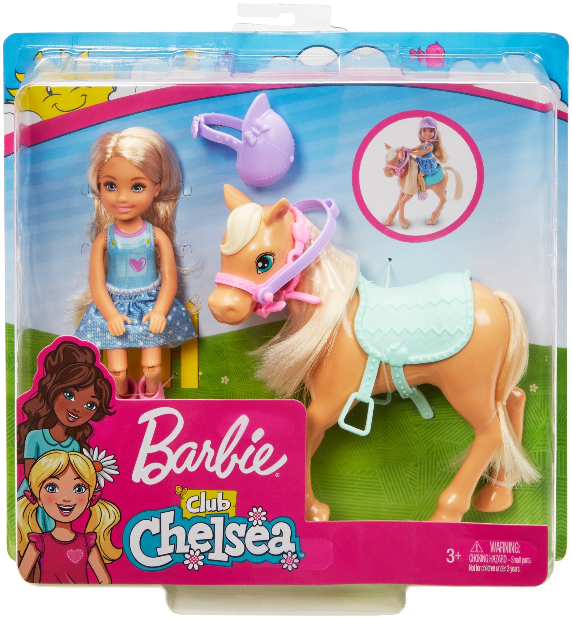 barbie club chelsea horse