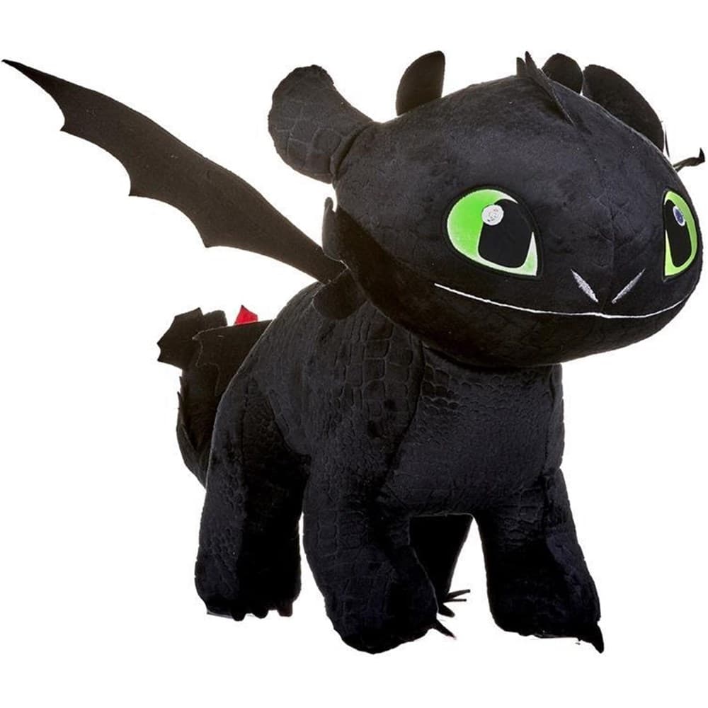 Dragons Squeeze and Roar Toothless plush