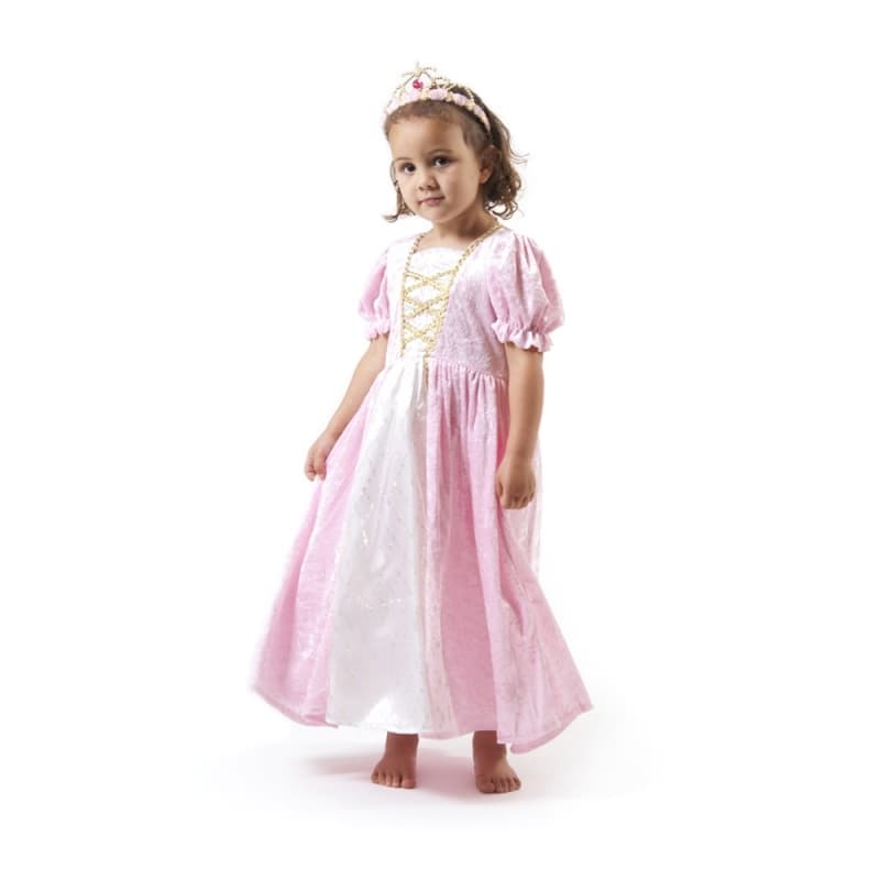 Den Goda Fen, Prinsessklänning, Sammet, Rosa