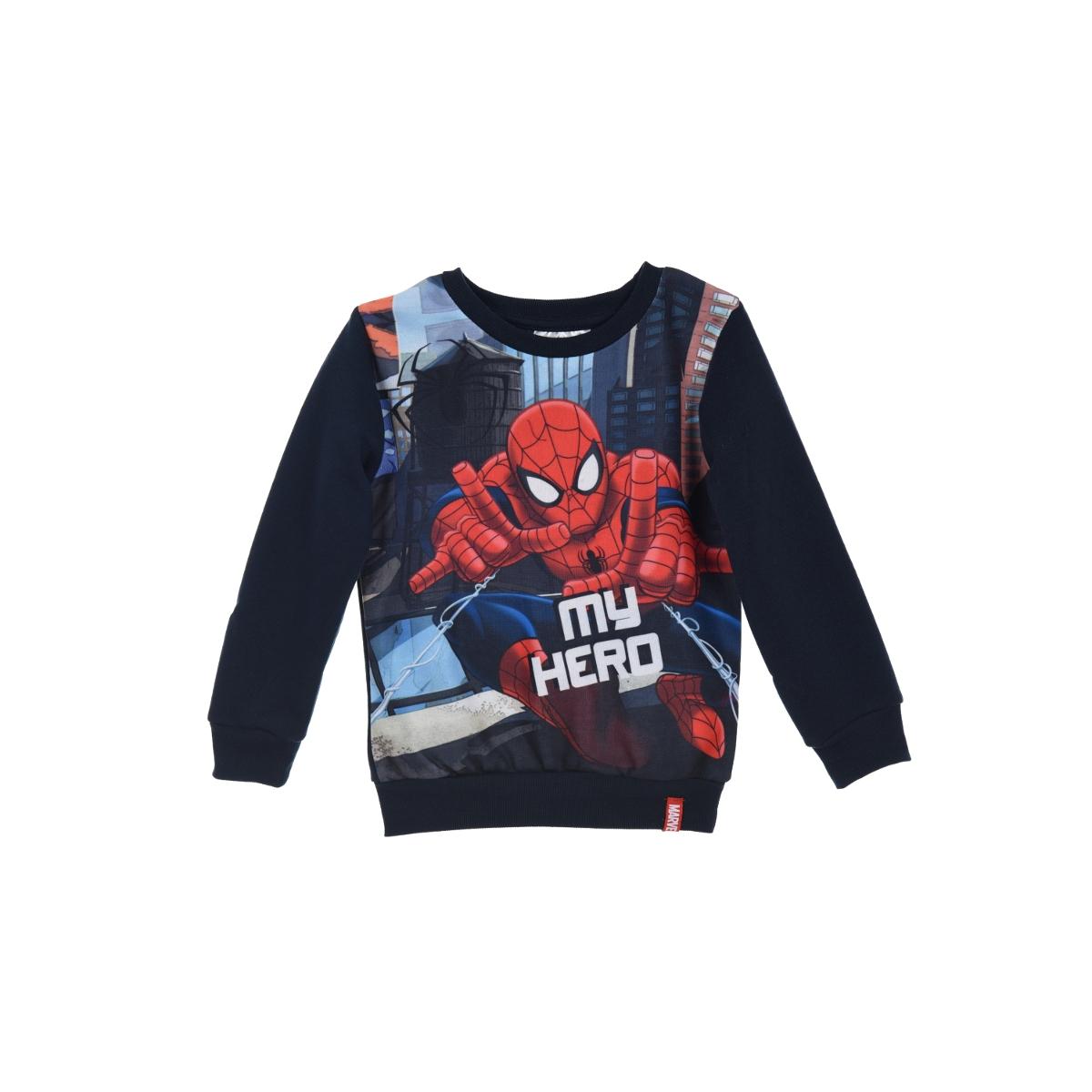 Spiderman, Sweatshirt, Blå