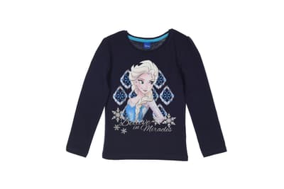 Frozen, Långärmad T-shirt, Marinblå