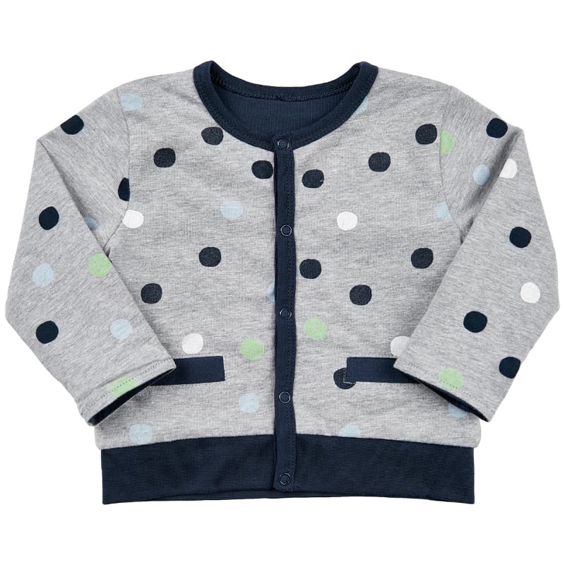 Vändbar Cardigan, Dress Blues