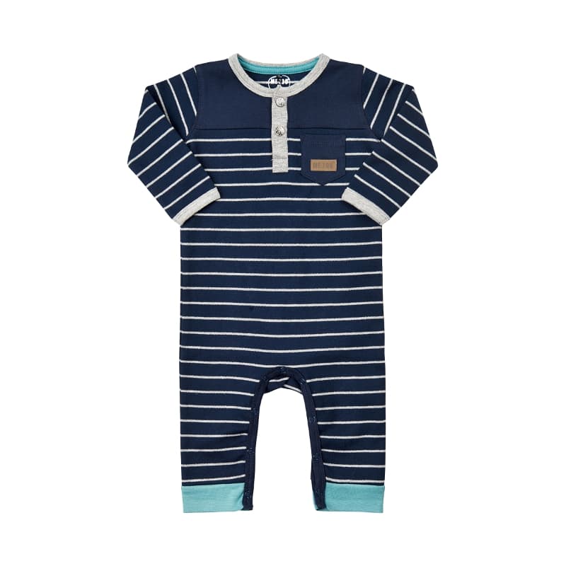 438 LS, Jumpsuit Mörkblå