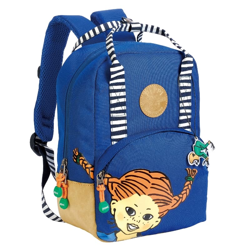 Pippi Långstrump, Retro Ryggsäck, Blå