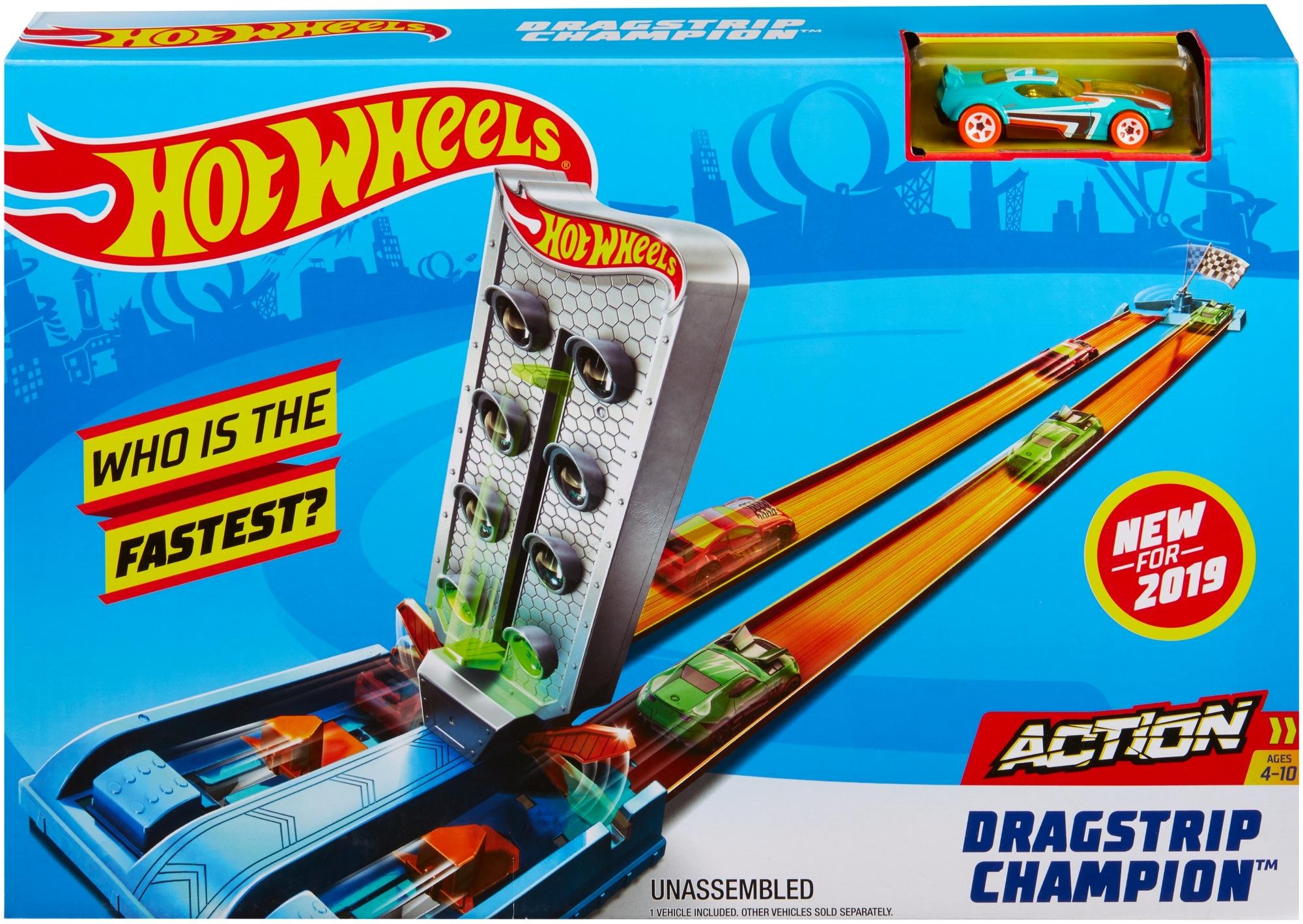 (99) Hot Wheels® Dragstrip Champion™, playset