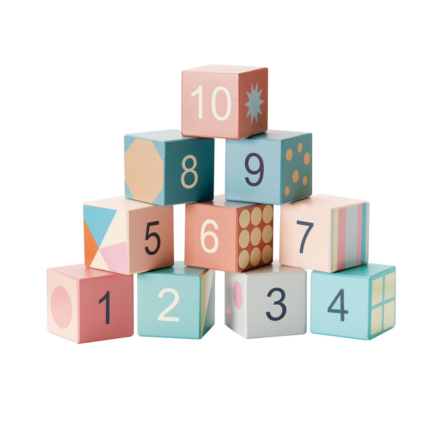 Kids Concept, Klossar, Edvin, 10st, multi Kids Concept, Klossar, Klossar, Klossar, Edvin, 10st, multi 10f12c
