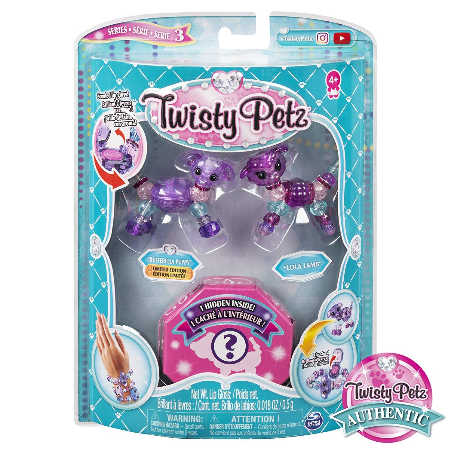 Twisty Petz 3-pack S3 Rufferella Puppy & Lola Lamb
