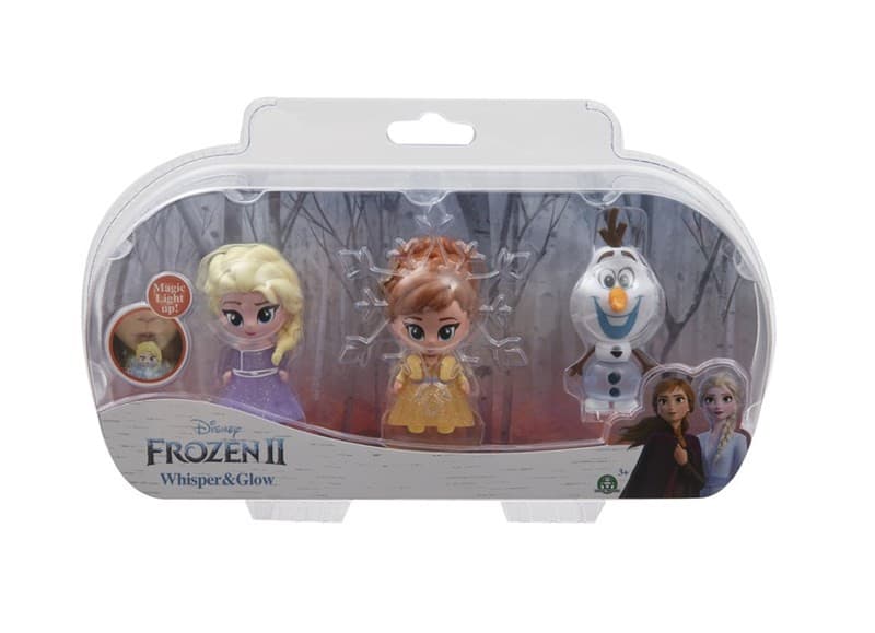 Disney Frozen 2 Minifigurer 3-pack med LED