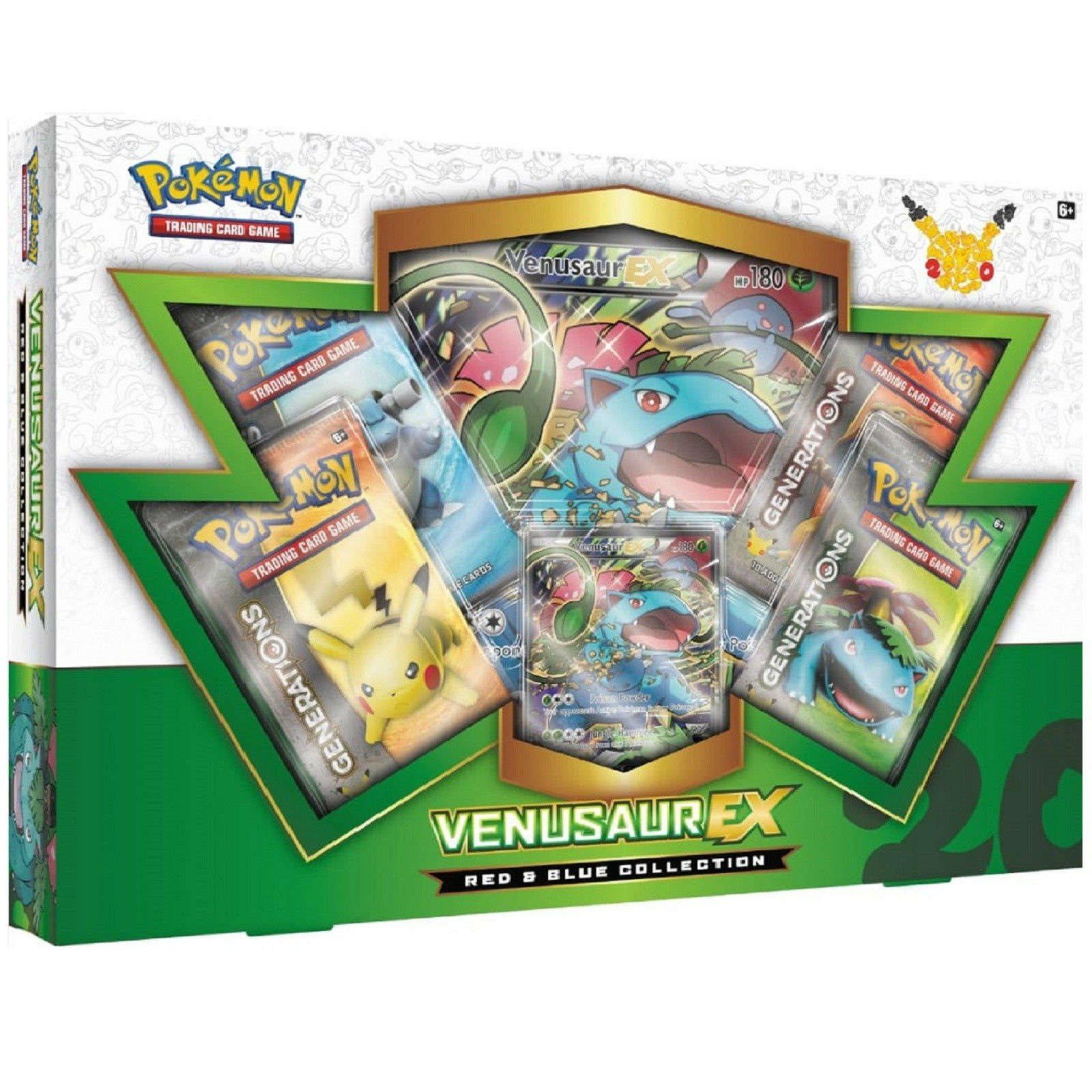 Pokemon 20th Anniversary Venusaur EX Red & Blue Collection