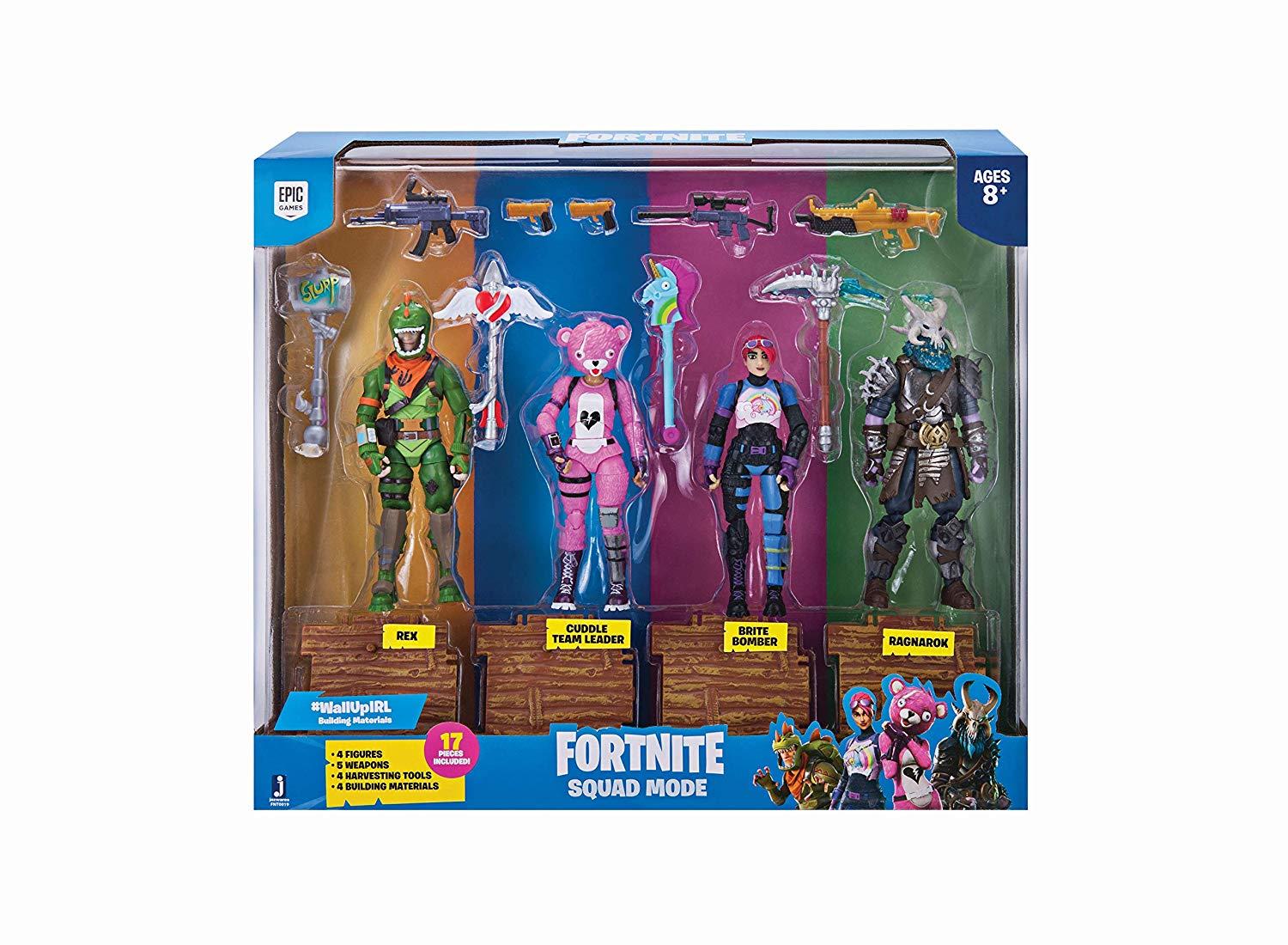Fortnite Squad Mode 4 Figure Pack