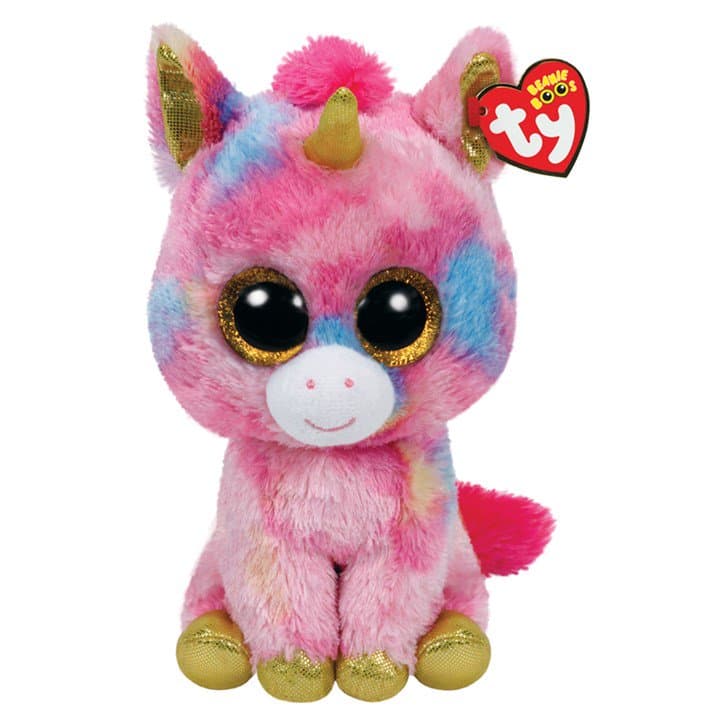 TY Beanie Boos Fantasia Multicolor Unicorn
