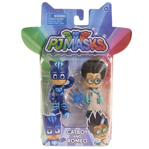 PJ Masks Catboy & Romeo Action Figure 2-Pack