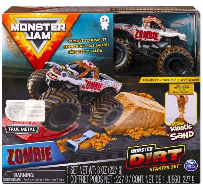 Monster Jam Monster Dirt Starter Set Zombie