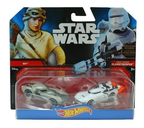 Hot Wheels Star Wars Rogue One Rey & First Order Flametrooper