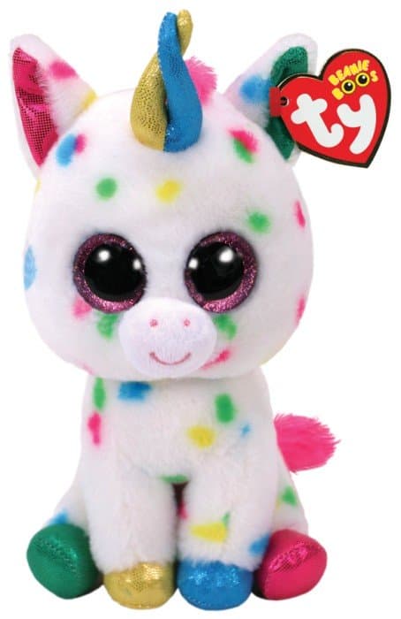 TY Beanie Boos Harmonie Speckled Unicorn