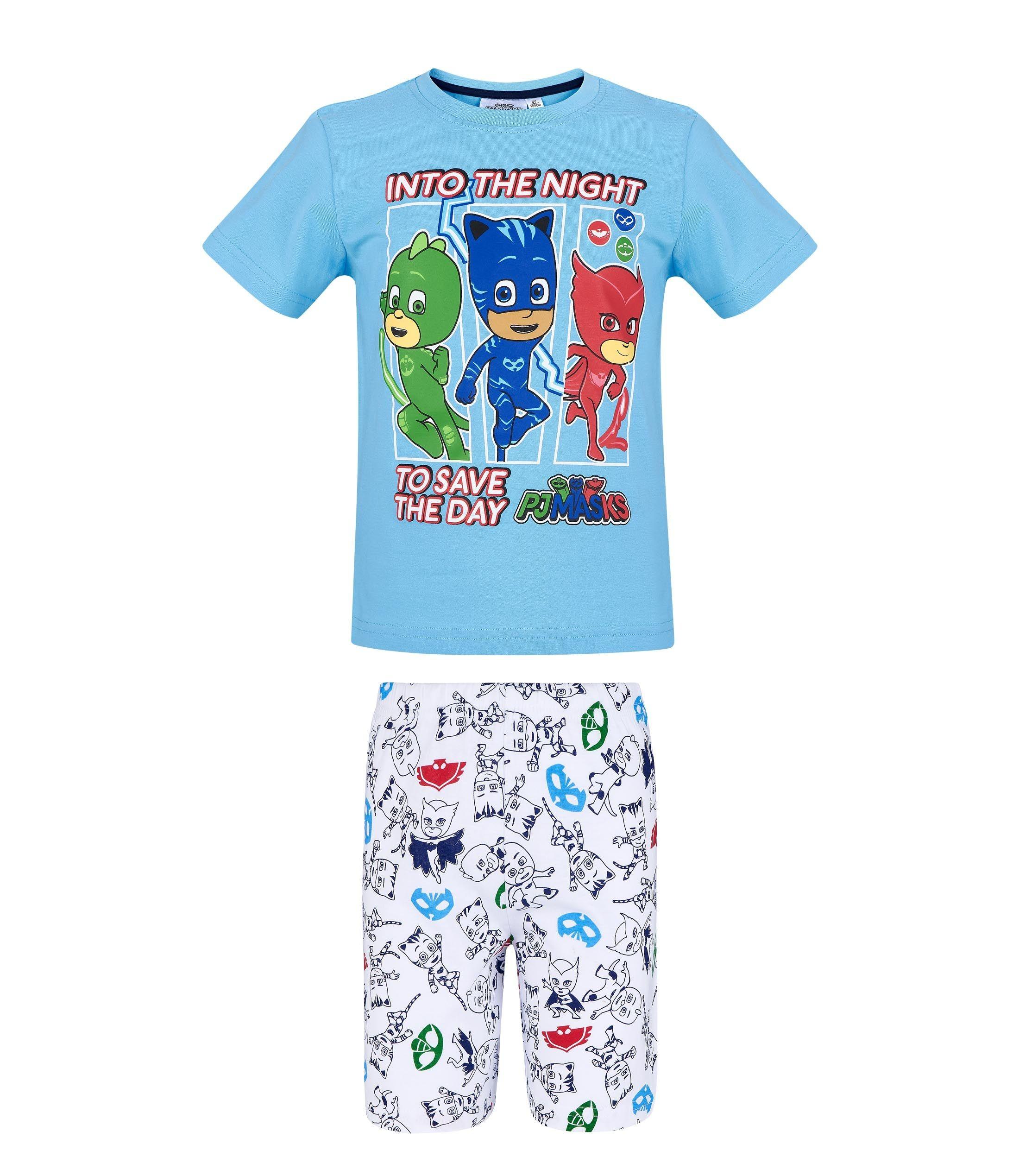 PJ Masks T-skjorte og Shorts, Turkis