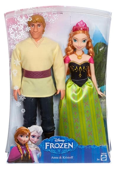 Disney Frozen Anna and Kristoff 2 pack