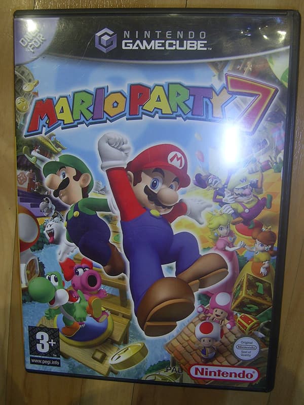 Mario Party 7 (endast spel, manual & box) - Gamecube (begagnad)
