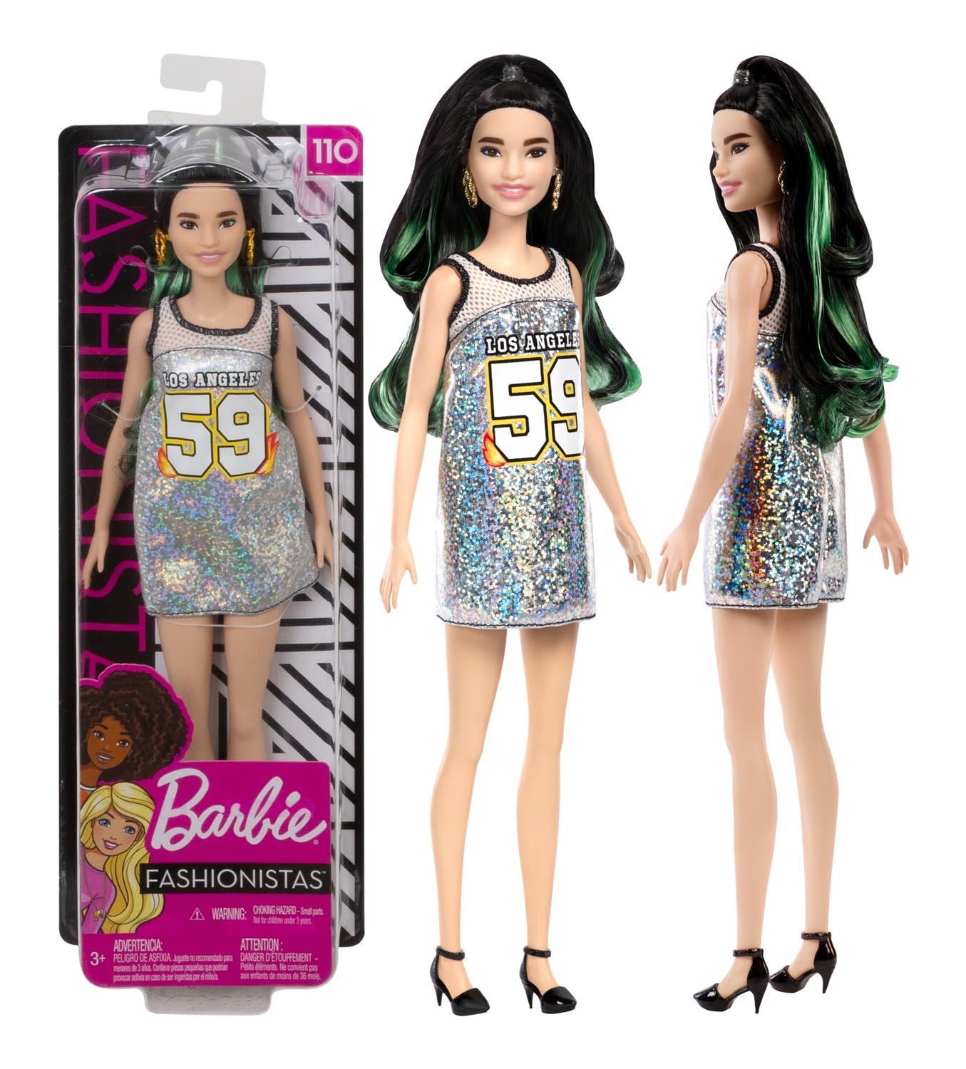 Barbie Silver Jersy Tall