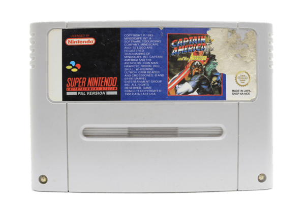 Captain America and The Avengers - Supernintendo/SNES - PAL/SCN/EUR - Cart Only