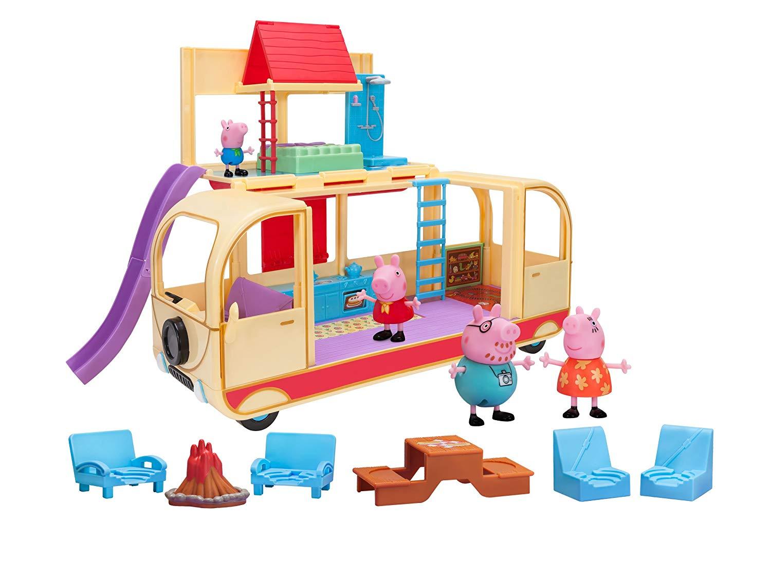Peppa Pigs Transforming Campervan Playset