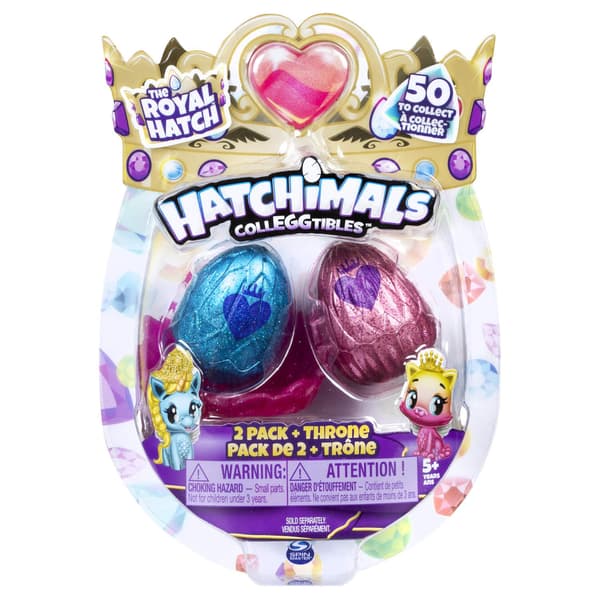 Hatchimals Colleggtibles S6 2-pak med tron