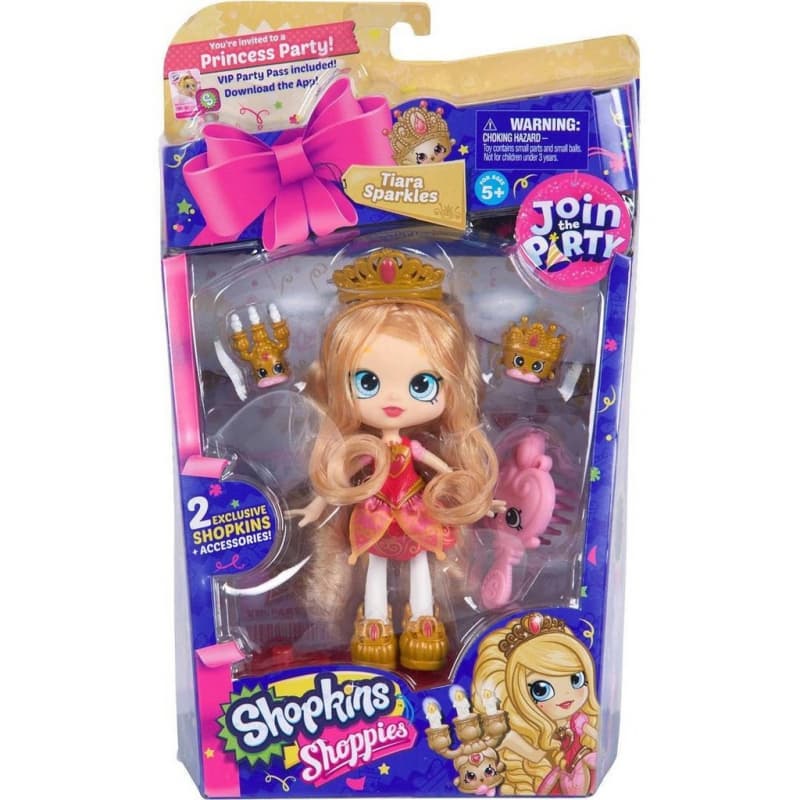 Shopkins Shoppies Princess Party - Tiara Sparkles