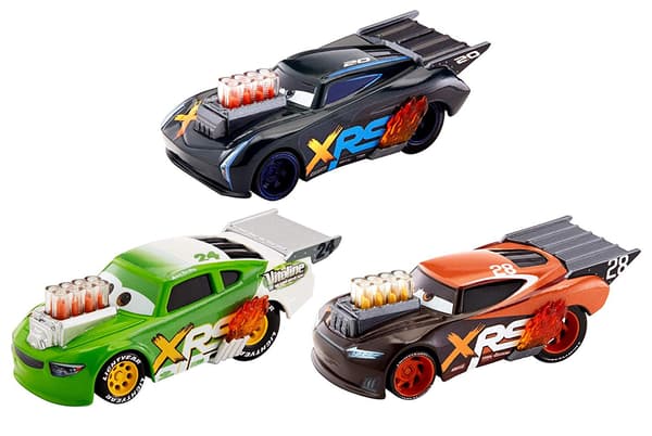 Disney Pixar Cars XRS Drag Racing 3-Pack set 2