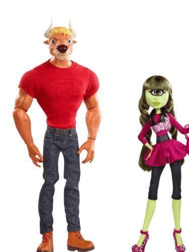 Monster High Manny Taur & Iris Clops