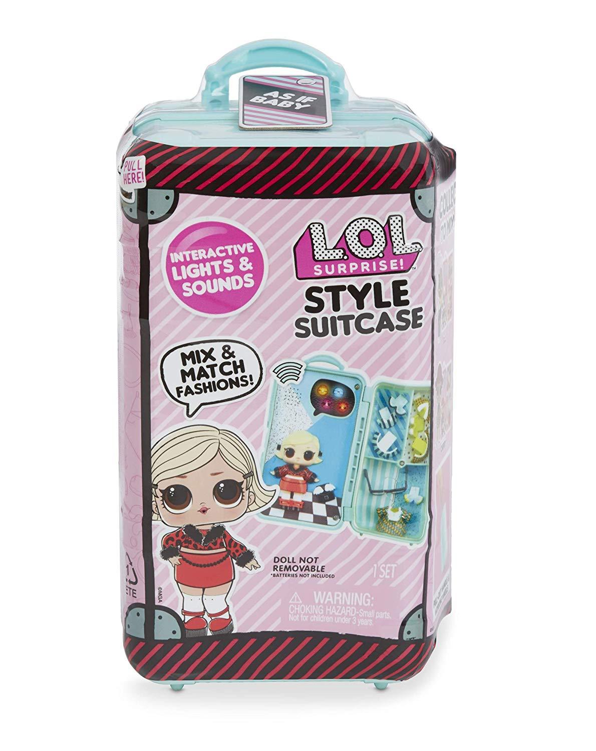 L.O.L. Surprise Style Suitcase Electronic Playset - As if Baby